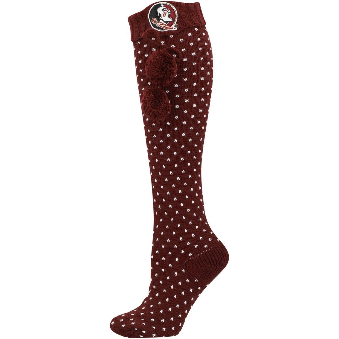 Women's ZooZatz Garnet Florida State Seminoles Knee High Socks 1 Women's ZooZatz Garnet Florida State Seminoles Knee High Socks