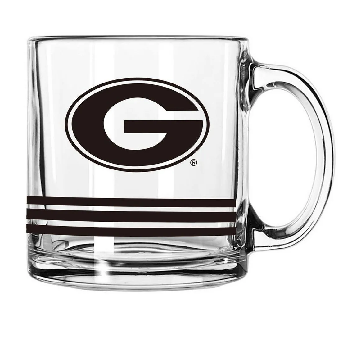 Logo Brands Georgia Bulldogs 10oz. Relief Mug 2 Logo Brands Georgia Bulldogs 10oz. Relief Mug - Image 2