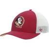 '47 Men's Garnet/White Florida State Seminoles Basic Two-Tone Trophy Flex Hat