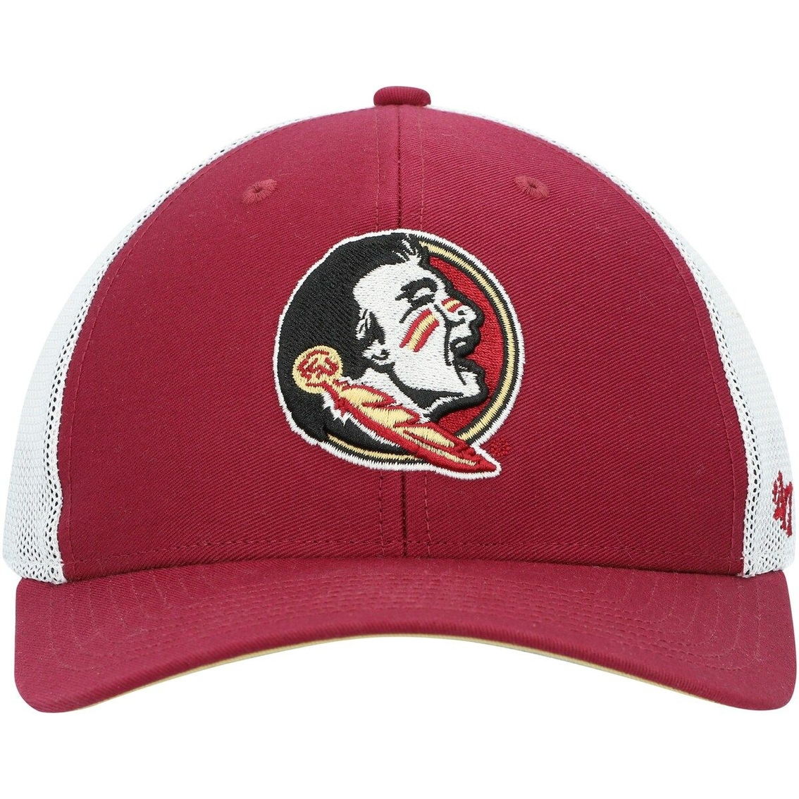 '47 Men's Garnet/White Florida State Seminoles Basic Two-Tone Trophy Flex Hat 3 '47 Men's Garnet/White Florida State Seminoles Basic Two-Tone Trophy Flex Hat - Image 3