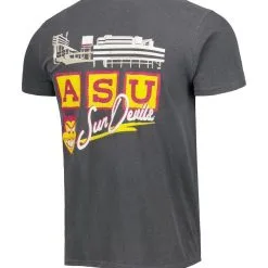 Image One Men's Charcoal Arizona State Sun Devils Vault Stadium T-Shirt 7 Image One Men's Charcoal Arizona State Sun Devils Vault Stadium T-Shirt -Arizona State Sun Devils Shop DSCO1153022689 1904 ALT3