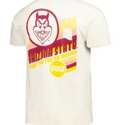 Image One Men's Cream Arizona State Sun Devils Vault Vintage Comfort Color T-Shirt -Arizona State Sun Devils Shop DSCO1153024285 6662 ALT3