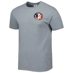 Image One Men's Graphite Florida State Seminoles Vault State Comfort T-Shirt 6 Image One Men's Graphite Florida State Seminoles Vault State Comfort T-Shirt -Arizona State Sun Devils Shop DSCO1153025144 1925 ALT2