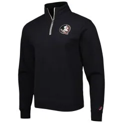 League Collegiate Wear Men's Black Florida State Seminoles Stack Essential Fleece Quarter-Zip Sweatshirt 6 League Collegiate Wear Men's Black Florida State Seminoles Stack Essential Fleece Quarter-Zip Sweatshirt -Arizona State Sun Devils Shop DSCO1153112372 1007 ALT2