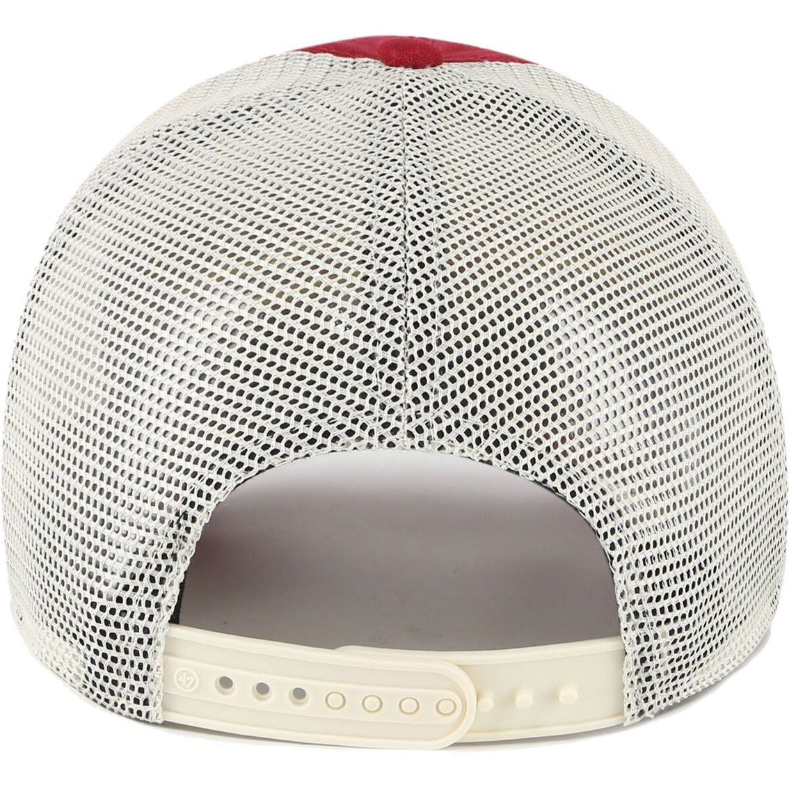 '47 Men's Garnet/Natural Florida State Seminoles High Point Clean Up Trucker Snapback Hat 4 '47 Men's Garnet/Natural Florida State Seminoles High Point Clean Up Trucker Snapback Hat - Image 4