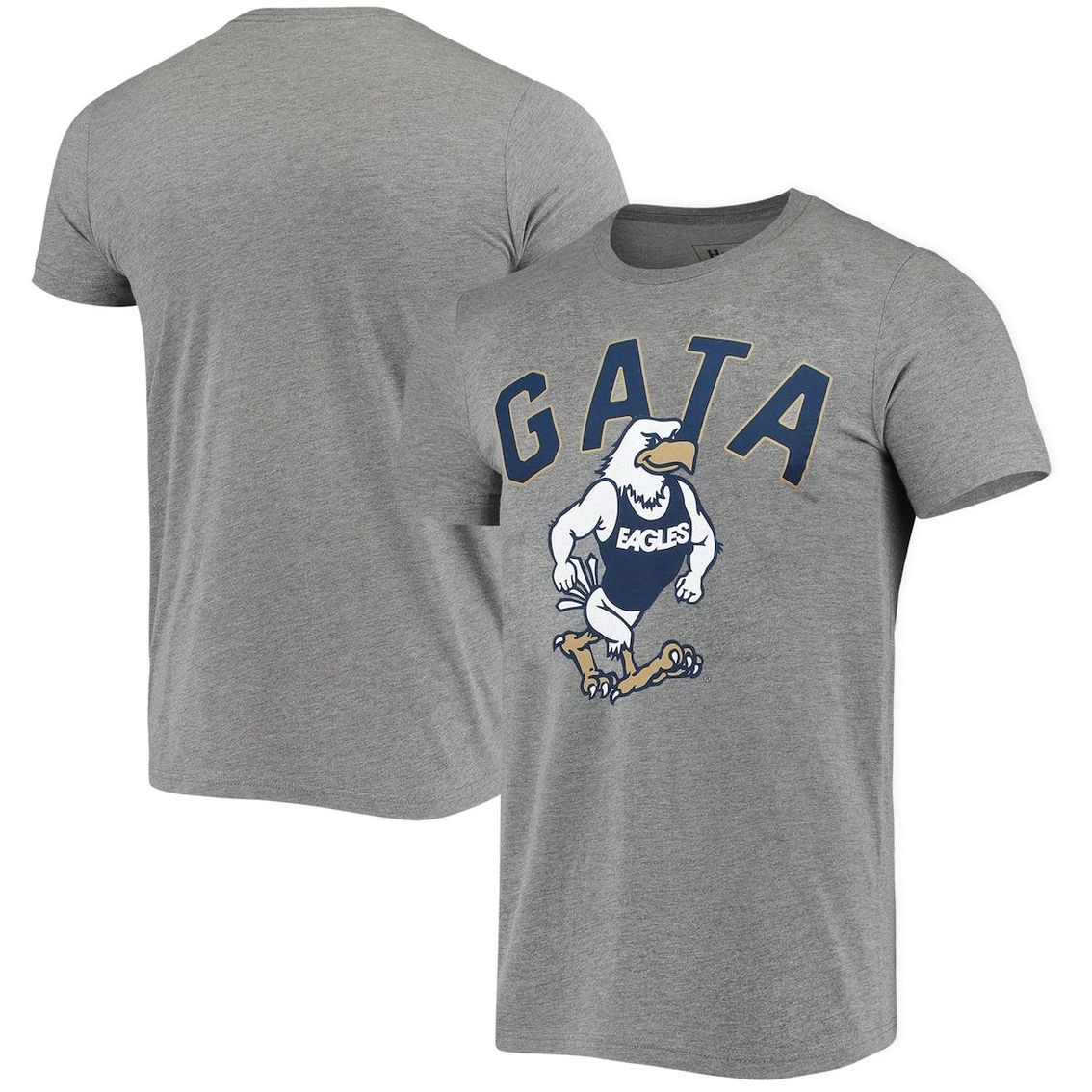 Homefield Men's Heather Gray Georgia Southern Eagles Vintage GATA T-Shirt 1 Homefield Men's Heather Gray Georgia Southern Eagles Vintage GATA T-Shirt