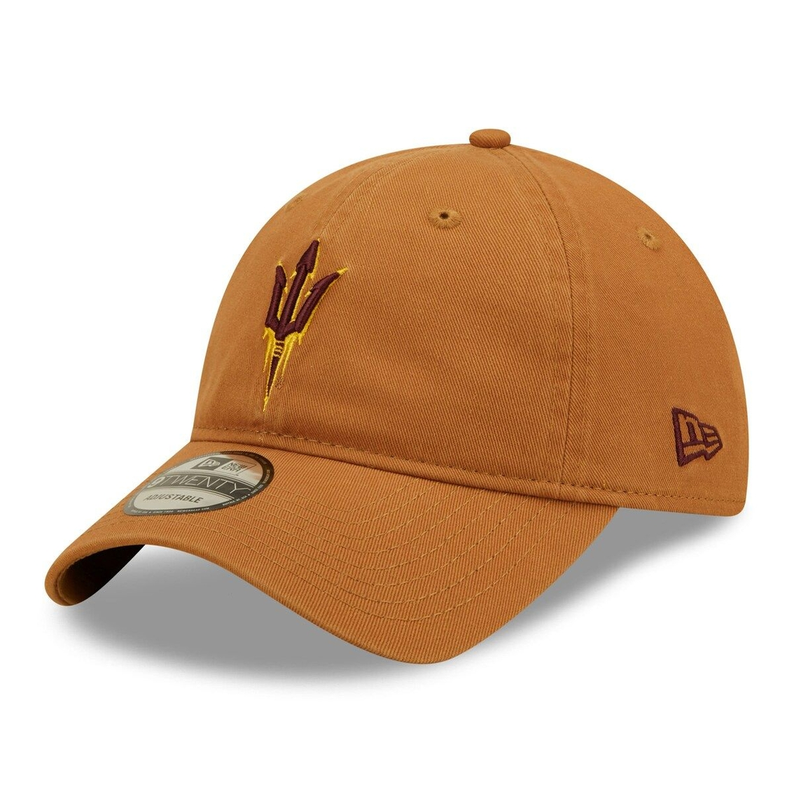 New Era Men's Khaki Arizona State Sun Devils Core Classic 2.0 9TWENTY Adjustable Hat 2 New Era Men's Khaki Arizona State Sun Devils Core Classic 2.0 9TWENTY Adjustable Hat - Image 2