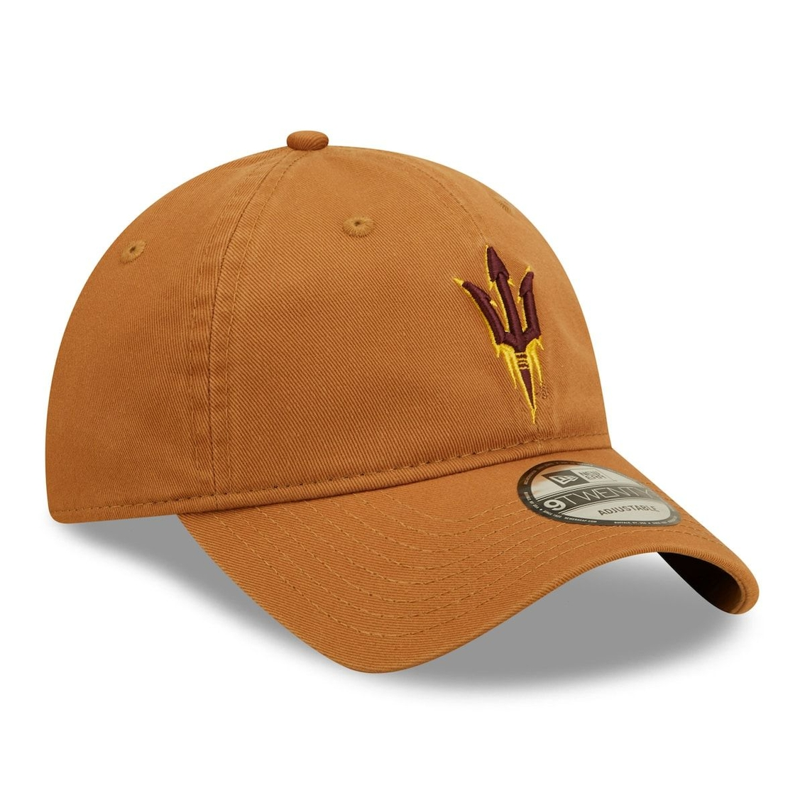 New Era Men's Khaki Arizona State Sun Devils Core Classic 2.0 9TWENTY Adjustable Hat 4 New Era Men's Khaki Arizona State Sun Devils Core Classic 2.0 9TWENTY Adjustable Hat - Image 4