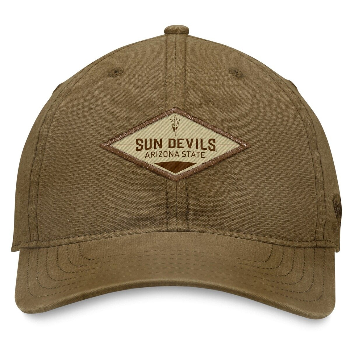 Top Of The World Men's Khaki Arizona State Sun Devils Adventure Adjustable Hat 3 Top Of The World Men's Khaki Arizona State Sun Devils Adventure Adjustable Hat - Image 3