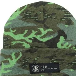 Nike Men's Camo Florida State Seminoles Veterans Day Cuffed Knit Hat