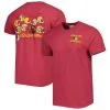 Image One Men's Garnet Florida State Seminoles Vault Helmet History Comfort T-Shirt