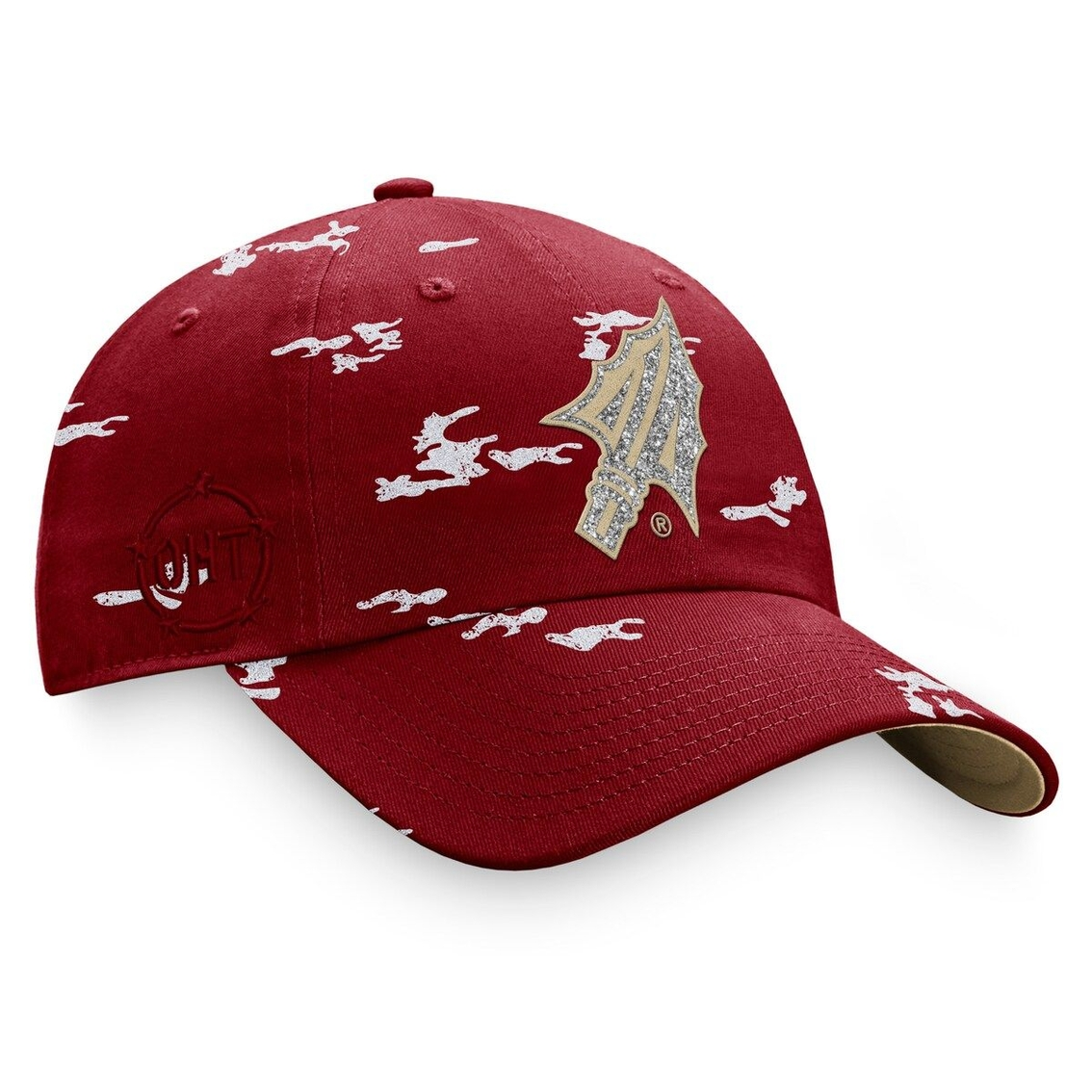 Top Of The World Women's Garnet Florida State Seminoles OHT Military Appreciation Betty Adjustable Hat 4 Top Of The World Women's Garnet Florida State Seminoles OHT Military Appreciation Betty Adjustable Hat - Image 4