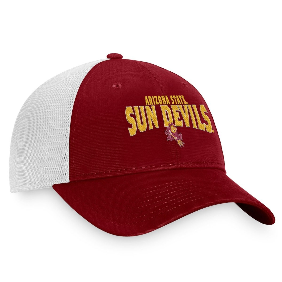 Men's Top Of The World Maroon Arizona State Sun Devils Breakout Trucker Snapback Hat 4 Men's Top Of The World Maroon Arizona State Sun Devils Breakout Trucker Snapback Hat - Image 4