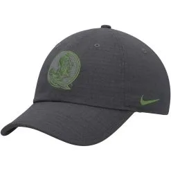 Nike Men's Charcoal Florida State Seminoles Veterans Day Tactical Heritage86 Performance Adjustable Hat -Arizona State Sun Devils Shop DSCO1154464045 1904 ALT3