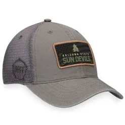 Top Of The World Men's Olive/Gray Arizona State Sun Devils OHT Military Appreciation Joe Trucker Adjustable Hat