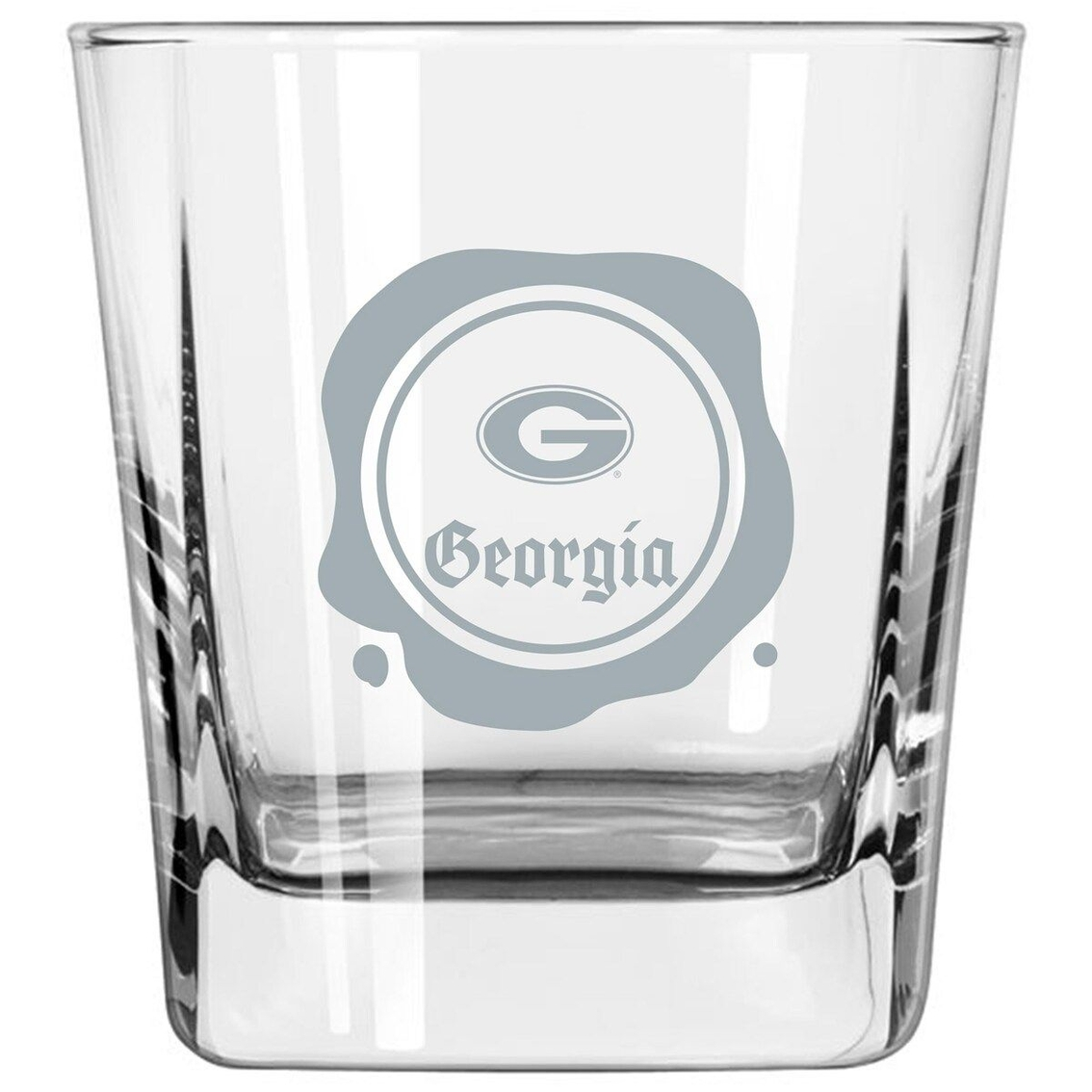 Logo Brands Georgia Bulldogs 14oz. Frost Stamp Old Fashioned Glass 1 Logo Brands Georgia Bulldogs 14oz. Frost Stamp Old Fashioned Glass