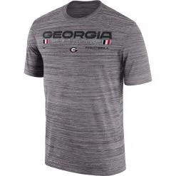 Nike Men's Gray Georgia Bulldogs Team Velocity Legend Performance T-Shirt -Arizona State Sun Devils Shop DSCO1155069418 1927 ALT2