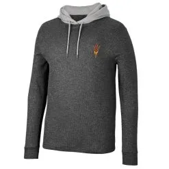 Men's Colosseum Black Arizona State Sun Devils Ballot Waffle-Knit Thermal Long Sleeve Hoodie T-Shirt 6 Men's Colosseum Black Arizona State Sun Devils Ballot Waffle-Knit Thermal Long Sleeve Hoodie T-Shirt -Arizona State Sun Devils Shop DSCO1155956694 1007 ALT2