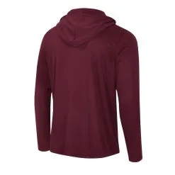 Colosseum Men's Maroon Arizona State Sun Devils Team Color Rival Hoodie Long Sleeve T-Shirt -Arizona State Sun Devils Shop DSCO1156317856 2882 ALT3