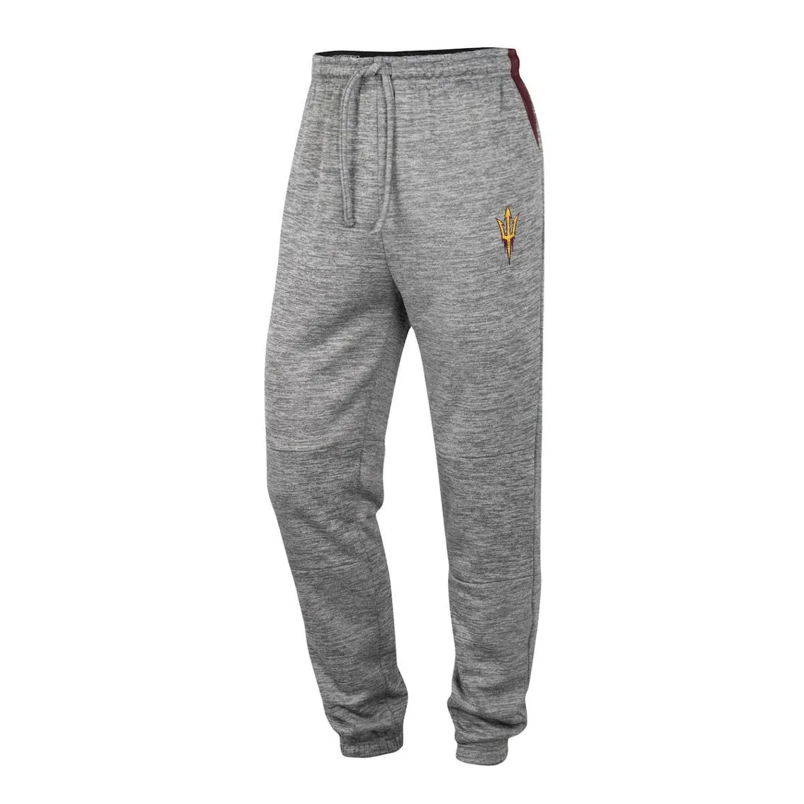 Colosseum Men's Gray Arizona State Sun Devils Worlds To Conquer Sweatpants 3 Colosseum Men's Gray Arizona State Sun Devils Worlds To Conquer Sweatpants - Image 3