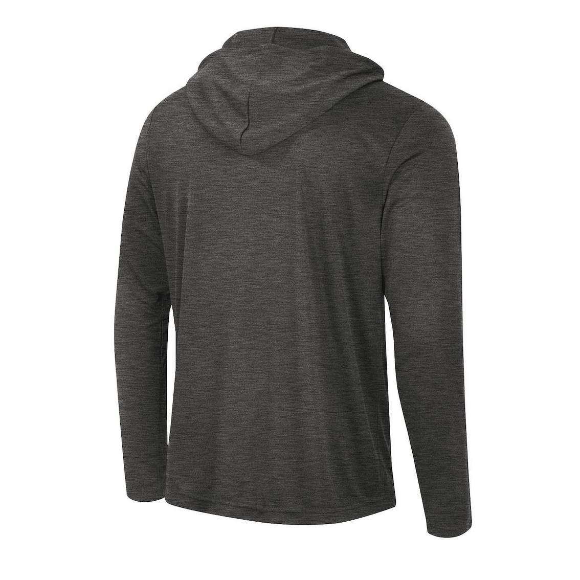 Colosseum Men's Heather Black Arizona State Sun Devils Slub Long Sleeve Hoodie T-Shirt 4 Colosseum Men's Heather Black Arizona State Sun Devils Slub Long Sleeve Hoodie T-Shirt - Image 4