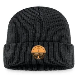 Men's Top Of The World Black Arizona State Sun Devils Elijah Cuffed Knit Hat