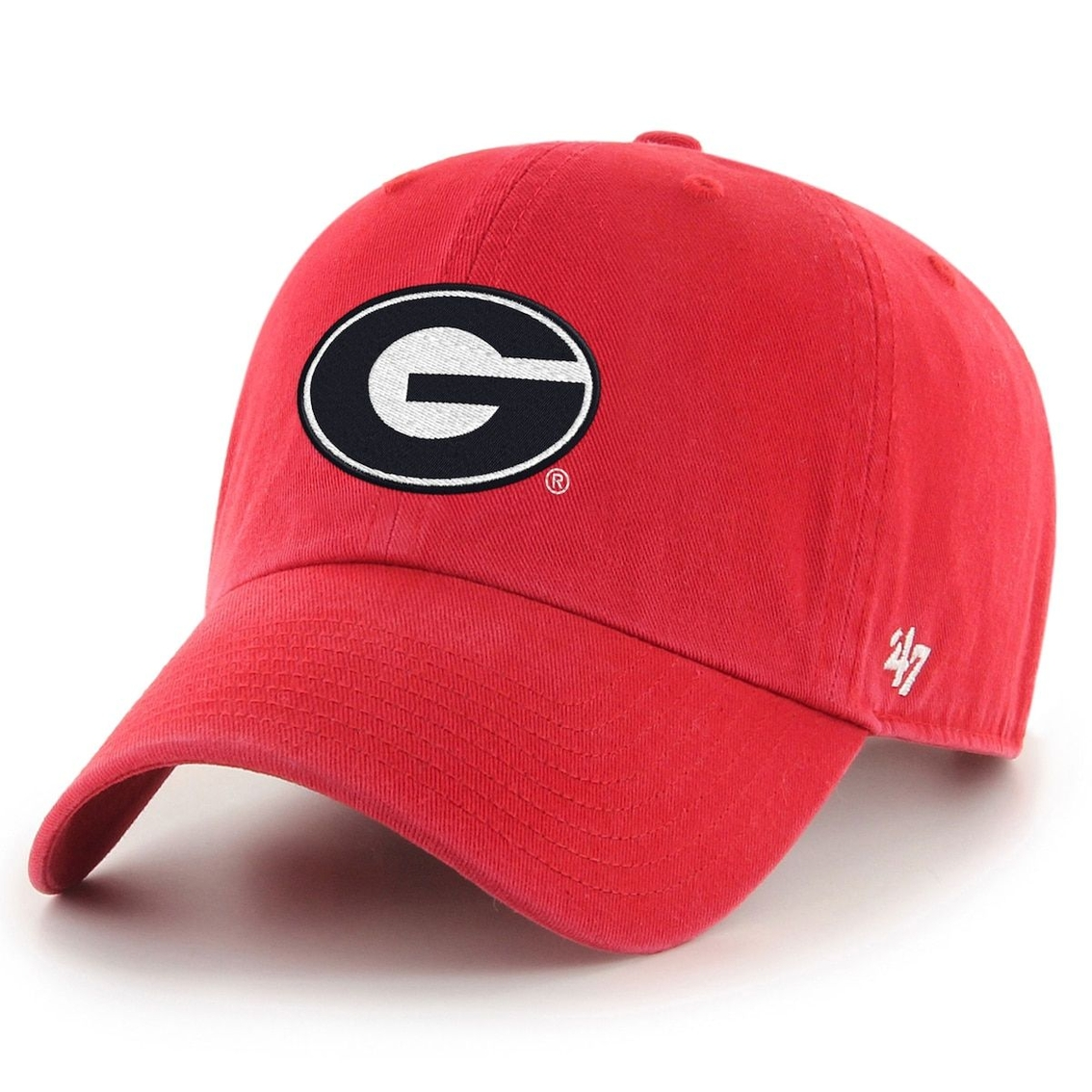 '47 Men's Red Georgia Bulldogs College Football Playoff 2023 National Ship Game Clean Up Adjustable Hat 3 '47 Men's Red Georgia Bulldogs College Football Playoff 2023 National Ship Game Clean Up Adjustable Hat - Image 3