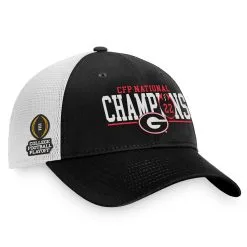 Top Of The World Men's Black Georgia Bulldogs College Football Playoff 2022 National S Lockup Trucker Adjustable Hat