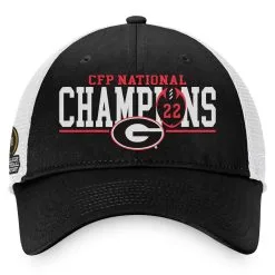 Top Of The World Men's Black Georgia Bulldogs College Football Playoff 2022 National S Lockup Trucker Adjustable Hat -Arizona State Sun Devils Shop DSCO1157801093 1007 ALT2