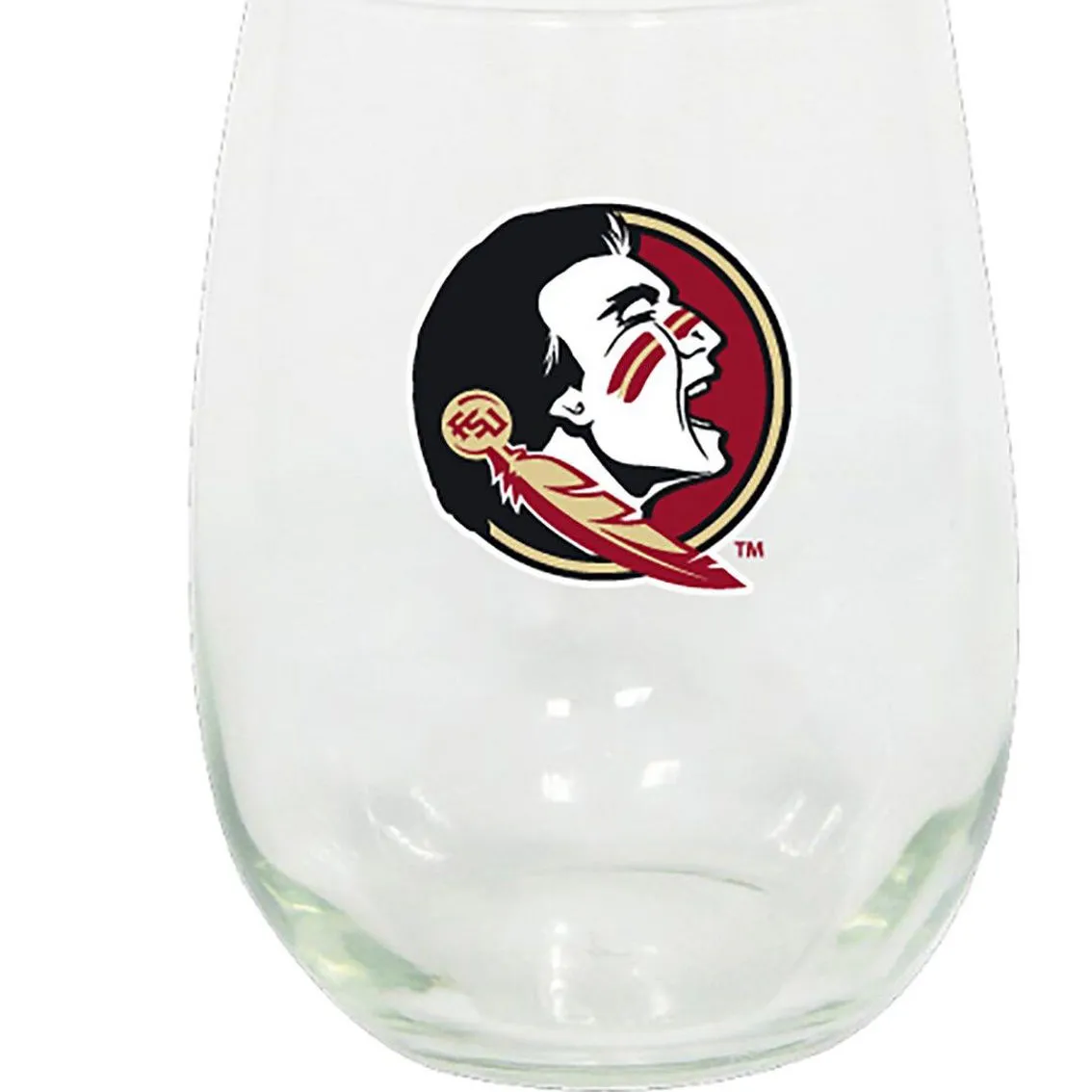 The Memory Company Florida State Seminoles 15oz. Stemless Wine Glass 1 The Memory Company Florida State Seminoles 15oz. Stemless Wine Glass