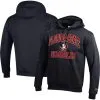 Champion Men's Black Florida State Seminoles High Motor Pullover Hoodie