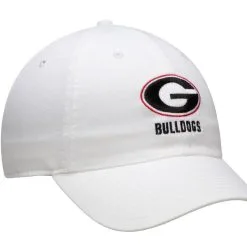 Nike Men's White Georgia Bulldogs Logo Statement Heritage 86 Adjustable Hat -Arizona State Sun Devils Shop DSCO1158093832 3550 ALT3