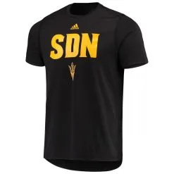 Men's Adidas Black Arizona State Sun Devils Acronym AEROREADY Creator T-Shirt -Arizona State Sun Devils Shop DSCO1158094230 1007 ALT2
