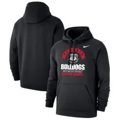 Nike Men's Black Georgia Bulldogs College Football Playoff 2022 National S Banner Club Pullover Hoodie