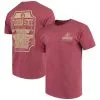 Image One Men's Garnet Florida State Seminoles Comfort Colors Campus Icon T-Shirt