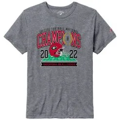 League Collegiate Wear Men's Heather Gray Georgia Bulldogs College Football Playoff 2022 National S Tri-Blend T-Shirt 6 League Collegiate Wear Men's Heather Gray Georgia Bulldogs College Football Playoff 2022 National S Tri-Blend T-Shirt -Arizona State Sun Devils Shop DSCO1158392239 1927 ALT2