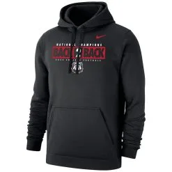Nike Men's Black Georgia Bulldogs Back-To-Back College Football Playoff National S Big & Tall Pullover Hoodie -Arizona State Sun Devils Shop DSCO1158819180 1007 ALT2