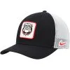 Nike Men's Black/White Georgia Bulldogs Classic99 Alternate Logo Trucker Snapback Hat