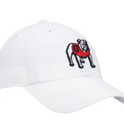 '47 Men's White Georgia Bulldogs Clean Up Adjustable Hat -Arizona State Sun Devils Shop DSCO1159431728 3550 ALT3
