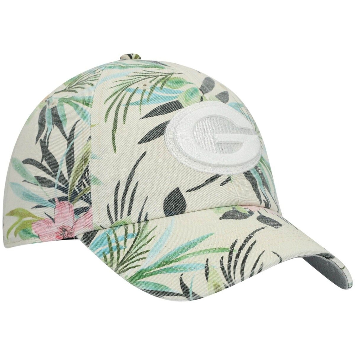 '47 Women's White Georgia Bulldogs Bloom Clean Up Adjustable Hat 4 '47 Women's White Georgia Bulldogs Bloom Clean Up Adjustable Hat - Image 4