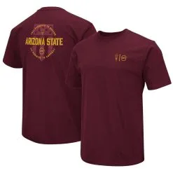 Colosseum Men's Maroon Arizona State Sun Devils OHT Military Appreciation T-Shirt 5 Colosseum Men's Maroon Arizona State Sun Devils OHT Military Appreciation T-Shirt -Arizona State Sun Devils Shop DSCO1159441872 2882 ALT1
