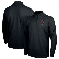 Nike Men's Black Georgia Bulldogs College Football Playoff 2022 National S Intensity Performance Quarter-Zip Pullover Top