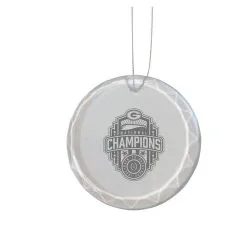 The Memory Company Georgia Bulldogs College Football Playoff 2022 National S 3'' Glass Round Ornament