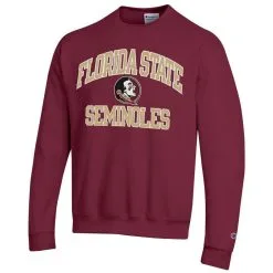 Champion Men's Garnet Florida State Seminoles High Motor Pullover Sweatshirt -Arizona State Sun Devils Shop DSCO1159625414 2862 ALT2