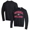 Champion Men's Black Georgia Bulldogs High Motor Pullover Sweatshirt