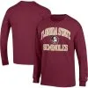 Champion Men's Garnet Florida State Seminoles High Motor Long Sleeve T-Shirt