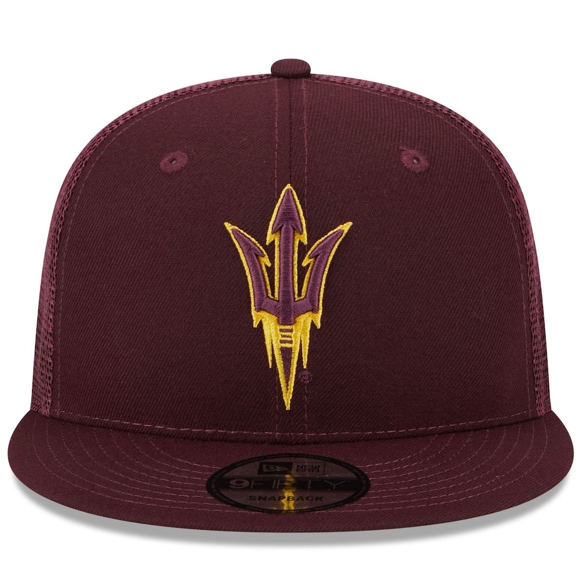 New Era Men's Maroon Arizona State Sun Devils Classic 9FIFTY Trucker Snapback Hat 3 New Era Men's Maroon Arizona State Sun Devils Classic 9FIFTY Trucker Snapback Hat - Image 3