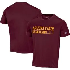 Champion Men's Maroon Arizona State Sun Devils Impact Knockout T-Shirt