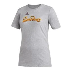 Adidas Women's Heathered Gray Arizona State Sun Devils Special Game Fresh T-Shirt -Arizona State Sun Devils Shop DSCO1161060559 1927 ALT2