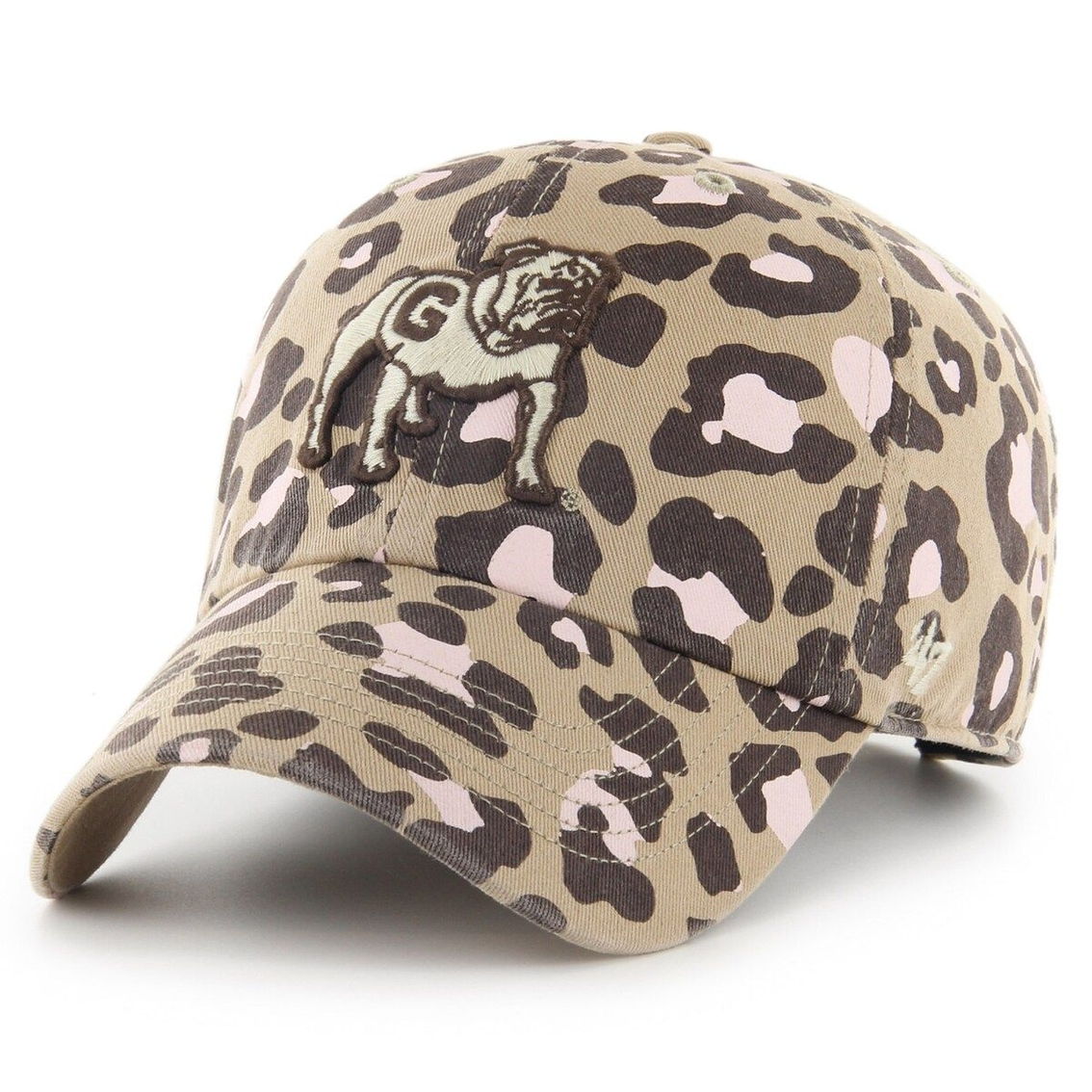 '47 Women's Khaki Georgia Bulldogs Bagheera Clean Up Adjustable Hat 2 '47 Women's Khaki Georgia Bulldogs Bagheera Clean Up Adjustable Hat - Image 2